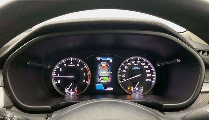2022 Maruti BREZZA ZXI + SMART HYBRID, Petrol, Manual, 32,821 km, Odometer Image