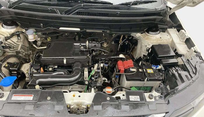 2022 Maruti BREZZA ZXI + SMART HYBRID, Petrol, Manual, 32,821 km, Engine View - Left