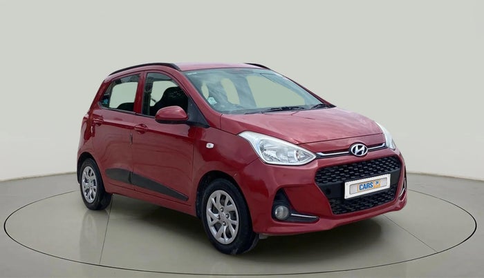 2018 Hyundai Grand i10 SPORTZ 1.2 KAPPA VTVT, Petrol, Manual, 71,436 km, Right Front Diagonal