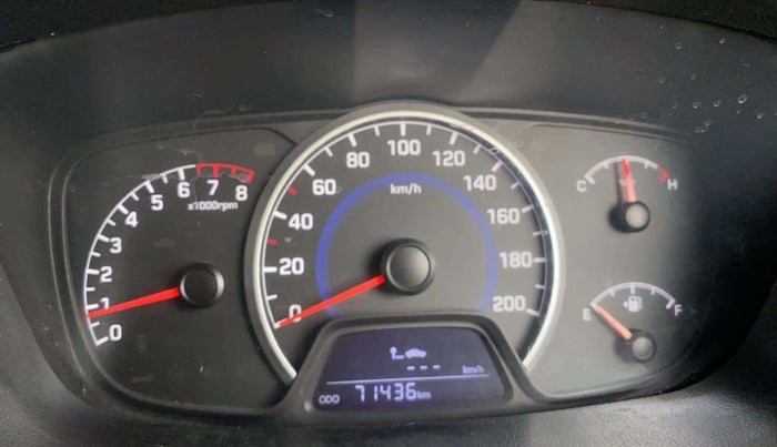 2018 Hyundai Grand i10 SPORTZ 1.2 KAPPA VTVT, Petrol, Manual, 71,436 km, Odometer Image