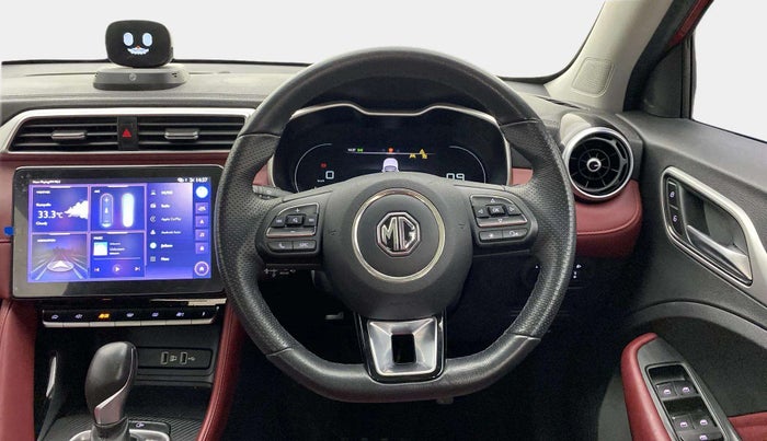 2022 MG ASTOR SAVVY 1.5 CVT S RED, Petrol, Automatic, 35,091 km, Steering Wheel Close Up