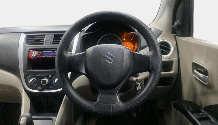 2014 Maruti Celerio VXI AMT, Petrol, Automatic, 33,085 km, Steering Wheel Close Up