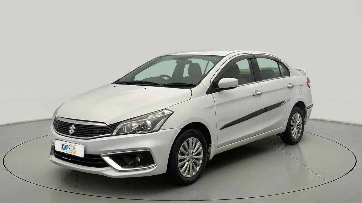 2019 Maruti Ciaz DELTA 1.5 SHVS MT PETROL, Petrol, Manual, 84,392 km, Left Front Diagonal