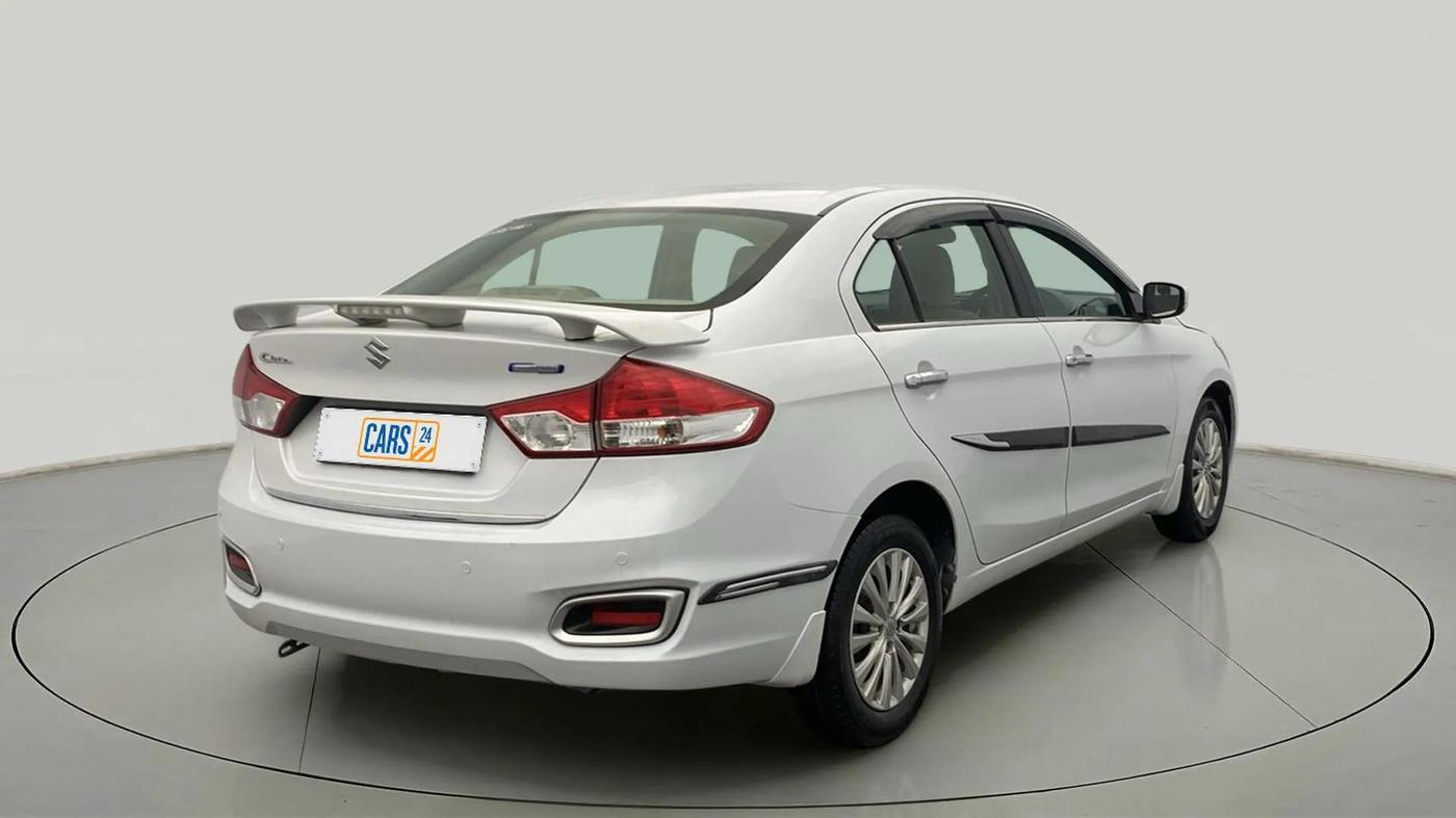 2019 Maruti Ciaz DELTA 1.5 SHVS MT PETROL, Petrol, Manual, 84,392 km, Right Back Diagonal