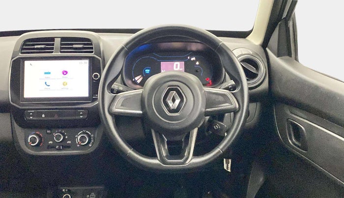 2022 Renault Kwid RXT 1.0 AMT, Petrol, Automatic, 28,284 km, Steering Wheel Close Up