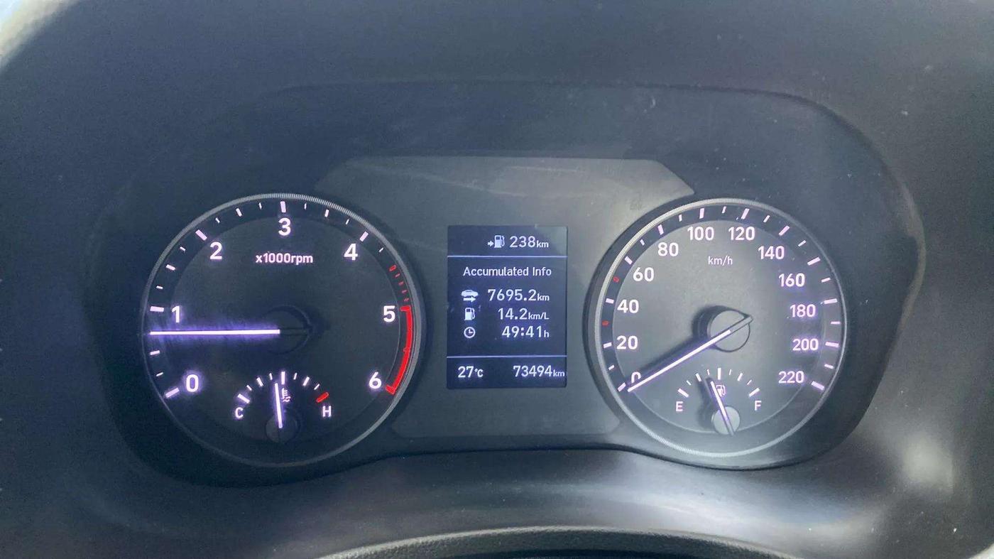 2018 Hyundai Verna 1.6 SX (O) CRDI MT, Diesel, Manual, 73,480 km, Odometer Image