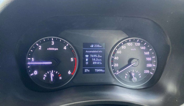 2018 Hyundai Verna 1.6 SX (O) CRDI MT, Diesel, Manual, 73,480 km, Odometer Image