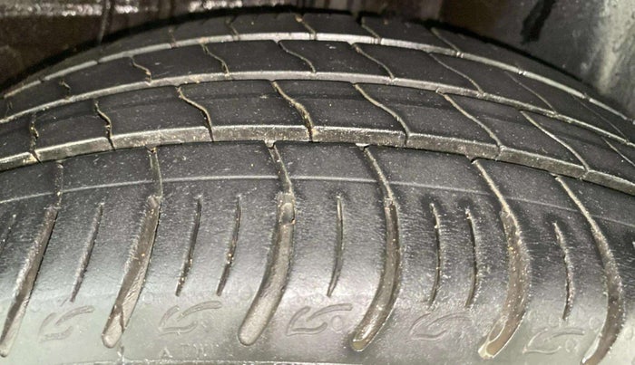2022 Tata ALTROZ XZ PLUS I-TURBO PETROL, Petrol, Manual, 24,075 km, Left Rear Tyre Tread