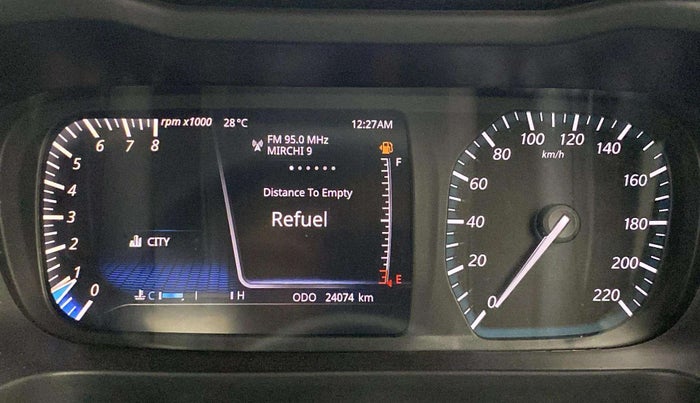 2022 Tata ALTROZ XZ PLUS I-TURBO PETROL, Petrol, Manual, 24,075 km, Odometer Image