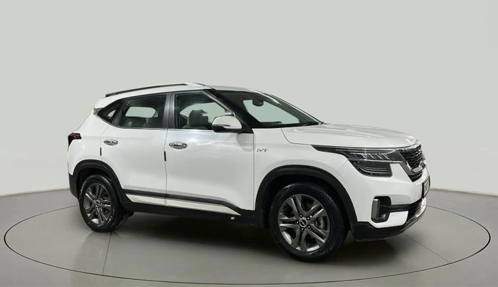 2021 KIA SELTOS HTX 1.5 CVT PETROL, Petrol, Automatic, 34,755 km, Right Front Diagonal