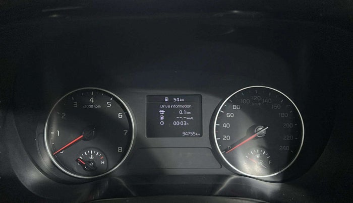 2021 KIA SELTOS HTX 1.5 CVT PETROL, Petrol, Automatic, 34,755 km, Odometer Image