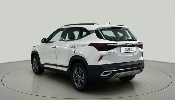 2021 KIA SELTOS HTX 1.5 CVT PETROL, Petrol, Automatic, 34,755 km, Left Back Diagonal