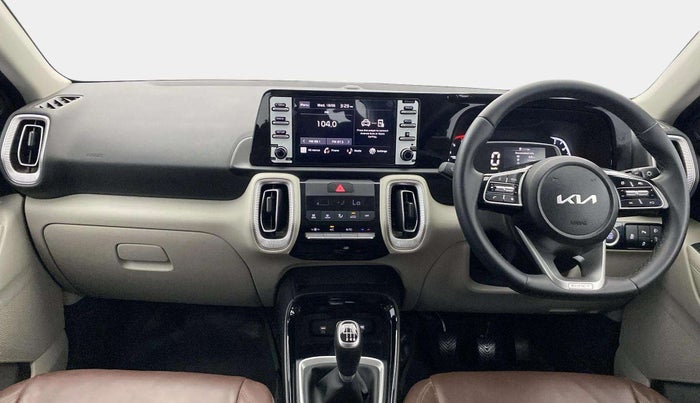 2024 KIA SONET HTX 1.5 DIESEL MT, Diesel, Manual, 9,972 km, Dashboard