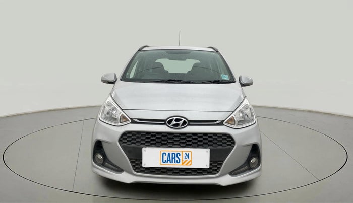 2017 Hyundai Grand i10 SPORTZ (O) 1.2 KAPPA VTVT, Petrol, Manual, 16,219 km, Front