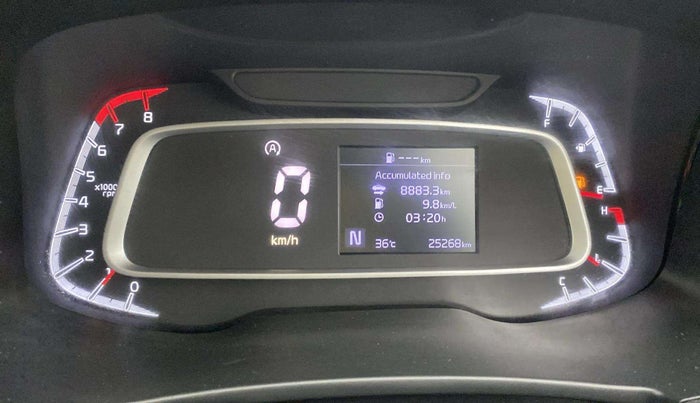 2023 KIA SONET HTK PLUS 1.0 TURBO PETROL IMT, Petrol, Manual, 25,245 km, Odometer Image