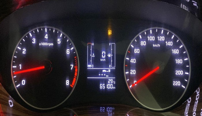 2018 Hyundai Elite i20 MAGNA EXECUTIVE 1.2, Petrol, Manual, 65,100 km, Odometer Image