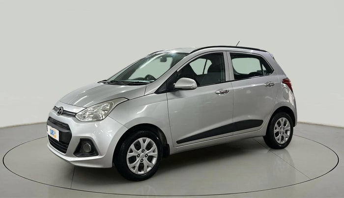 2014 Hyundai Grand i10 SPORTZ 1.2 KAPPA VTVT, Petrol, Manual, 83,371 km, Left Front Diagonal