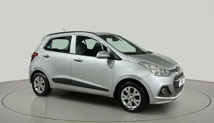 2014 Hyundai Grand i10 SPORTZ 1.2 KAPPA VTVT, Petrol, Manual, 83,371 km, Right Front Diagonal