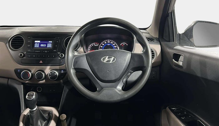 2014 Hyundai Grand i10 SPORTZ 1.2 KAPPA VTVT, Petrol, Manual, 83,371 km, Steering Wheel Close Up