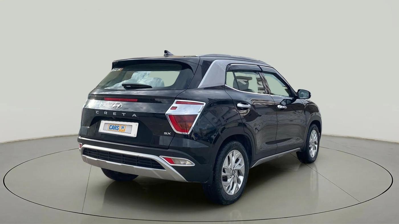 2021 Hyundai Creta SX EXECUTIVE 1.5 PETROL, Petrol, Manual, 16,836 km, Right Back Diagonal