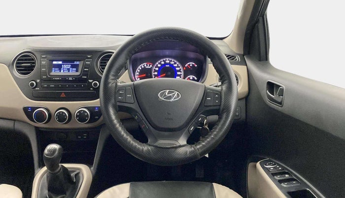 2019 Hyundai Grand i10 MAGNA 1.2 KAPPA VTVT, Petrol, Manual, 5,339 km, Steering Wheel Close Up