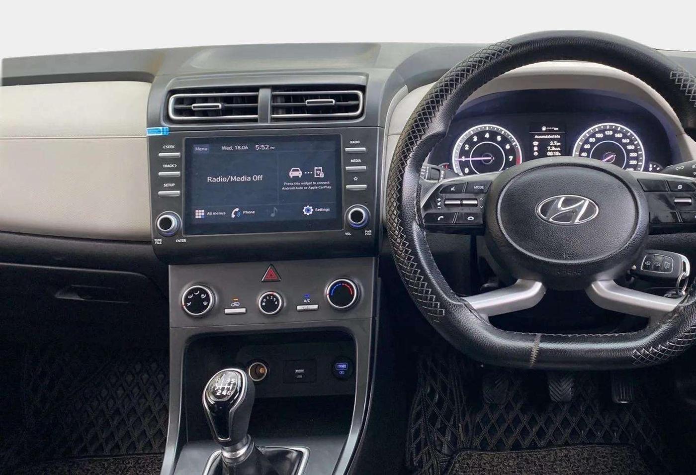 2021 Hyundai Creta EX 1.5 PETROL, Petrol, Manual, 41,983 km, Air Conditioner