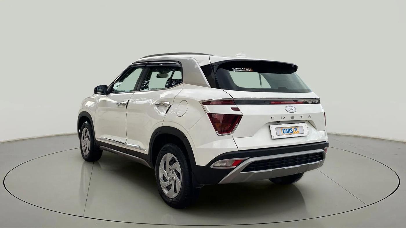 2021 Hyundai Creta EX 1.5 PETROL, Petrol, Manual, 41,983 km, Left Back Diagonal