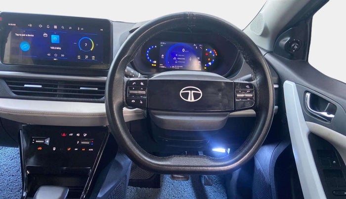 2024 Tata NEXON CREATIVE+ AMT 1.2 PETROL, Petrol, Automatic, 14,870 km, Steering Wheel Close Up