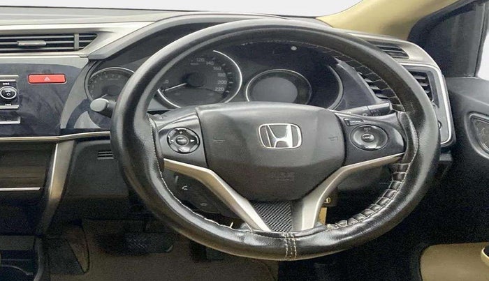2015 Honda City 1.5L I-VTEC SV CVT, Petrol, Automatic, 1,27,232 km, Steering Wheel Close Up