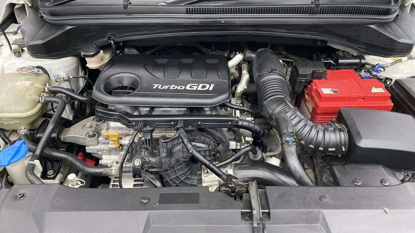 2021 Hyundai NEW I20 ASTA (O) 1.0 TURBO GDI DCT, Petrol, Automatic, 89,325 km, Engine View
