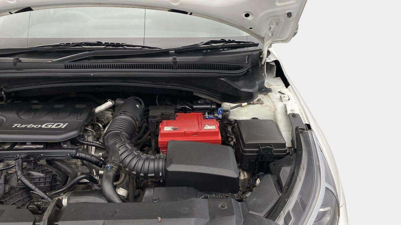 2021 Hyundai NEW I20 ASTA (O) 1.0 TURBO GDI DCT, Petrol, Automatic, 89,325 km, Engine View - Left