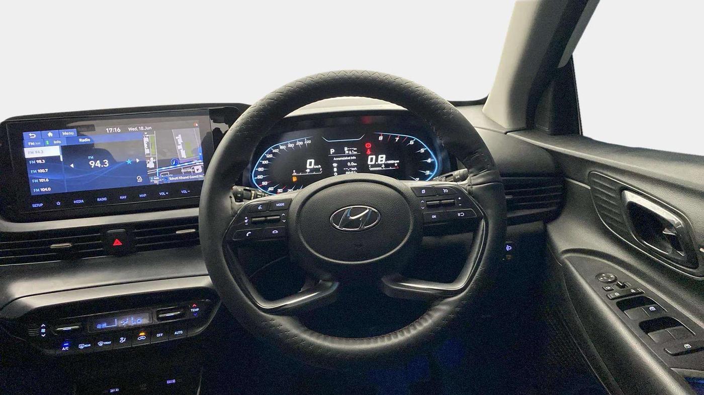 2021 Hyundai NEW I20 ASTA (O) 1.0 TURBO GDI DCT, Petrol, Automatic, 89,325 km, Steering Wheel Close Up