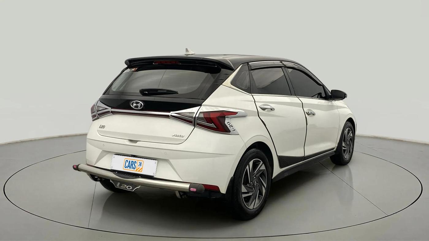 2021 Hyundai NEW I20 ASTA (O) 1.0 TURBO GDI DCT, Petrol, Automatic, 89,325 km, Right Back Diagonal
