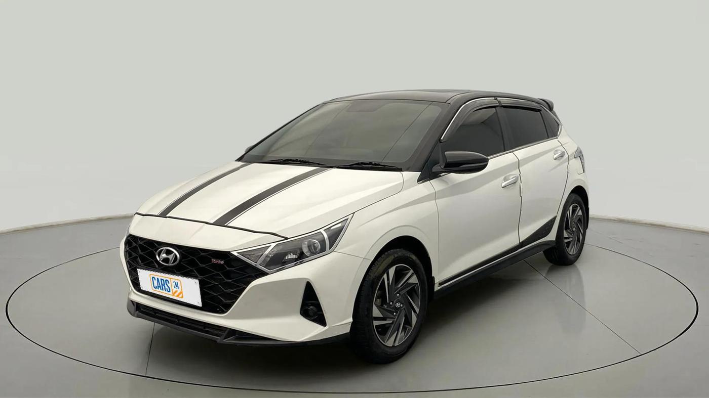 2021 Hyundai NEW I20 ASTA (O) 1.0 TURBO GDI DCT, Petrol, Automatic, 89,325 km, Left Front Diagonal