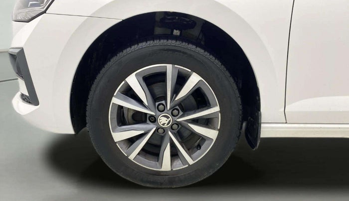 2022 Skoda SLAVIA STYLE 1.0L TSI AT, Petrol, Automatic, 30,046 km, Left Front Wheel