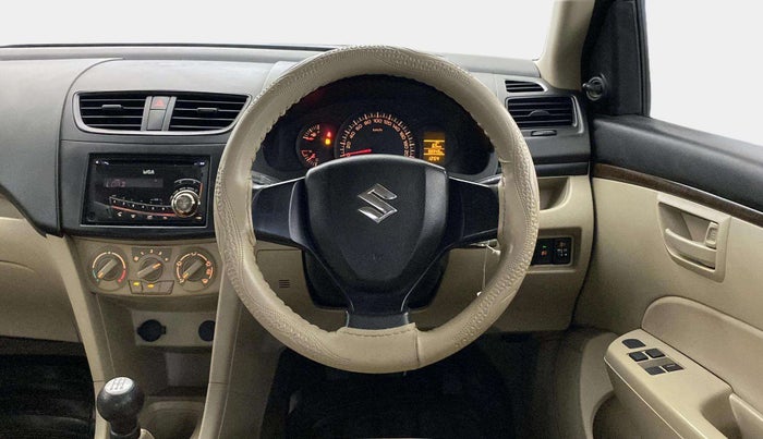 2015 Maruti Swift Dzire LXI (O), Petrol, Manual, 98,939 km, Steering Wheel Close Up