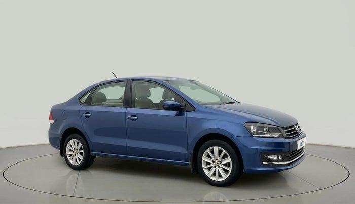 2017 Volkswagen Vento HIGHLINE PETROL AT, Petrol, Automatic, 51,353 km, Right Front Diagonal