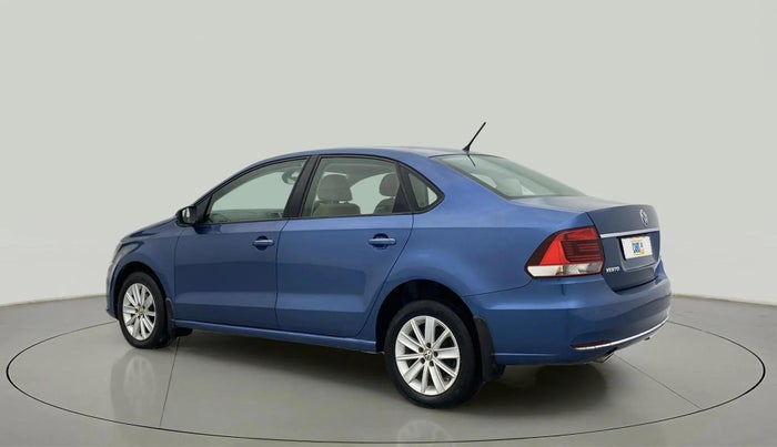 2017 Volkswagen Vento HIGHLINE PETROL AT, Petrol, Automatic, 51,353 km, Left Back Diagonal