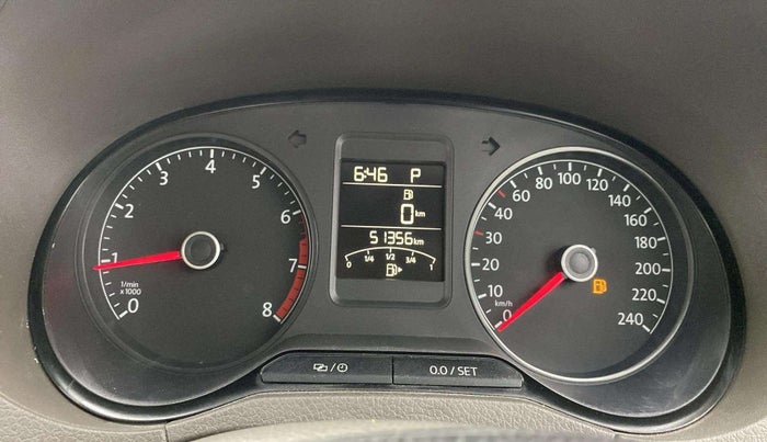 2017 Volkswagen Vento HIGHLINE PETROL AT, Petrol, Automatic, 51,353 km, Odometer Image