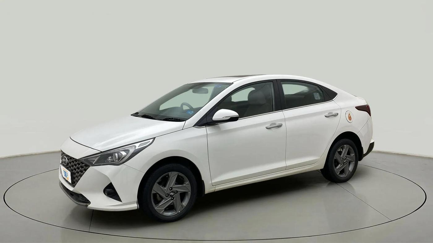 2021 Hyundai Verna SX 1.5 VTVT, Petrol, Manual, 36,420 km, Left Front Diagonal