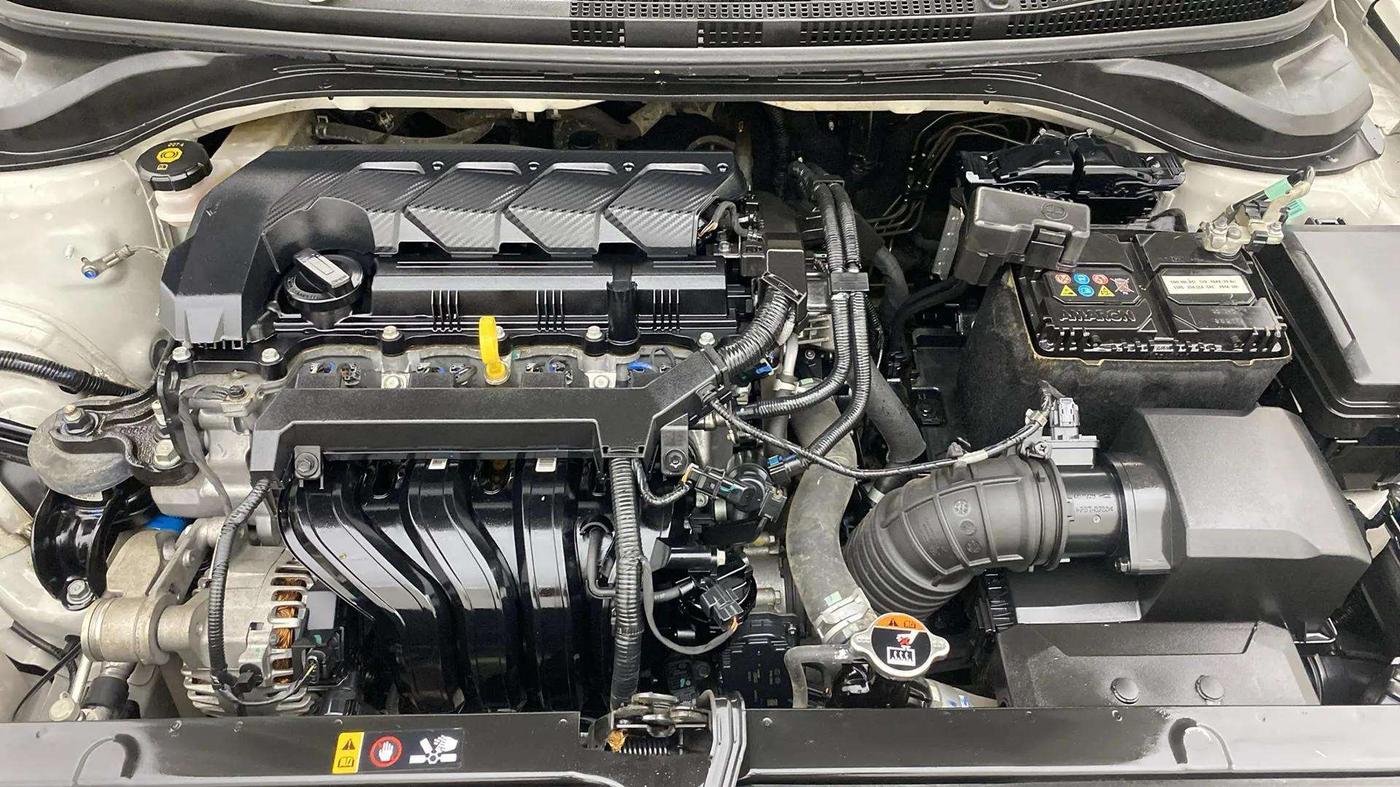 2021 Hyundai Verna SX 1.5 VTVT, Petrol, Manual, 36,420 km, Engine View