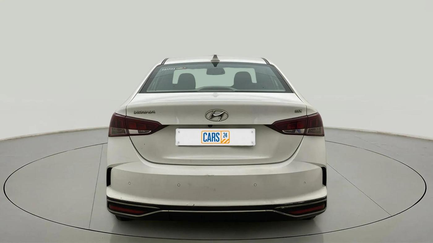 2021 Hyundai Verna SX 1.5 VTVT, Petrol, Manual, 36,420 km, Back/Rear