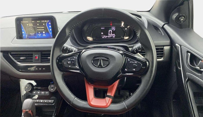 2023 Tata NEXON XZA PLUS LUX SUNROOF DARK DIESEL, Diesel, Automatic, 31,597 km, Steering Wheel Close Up