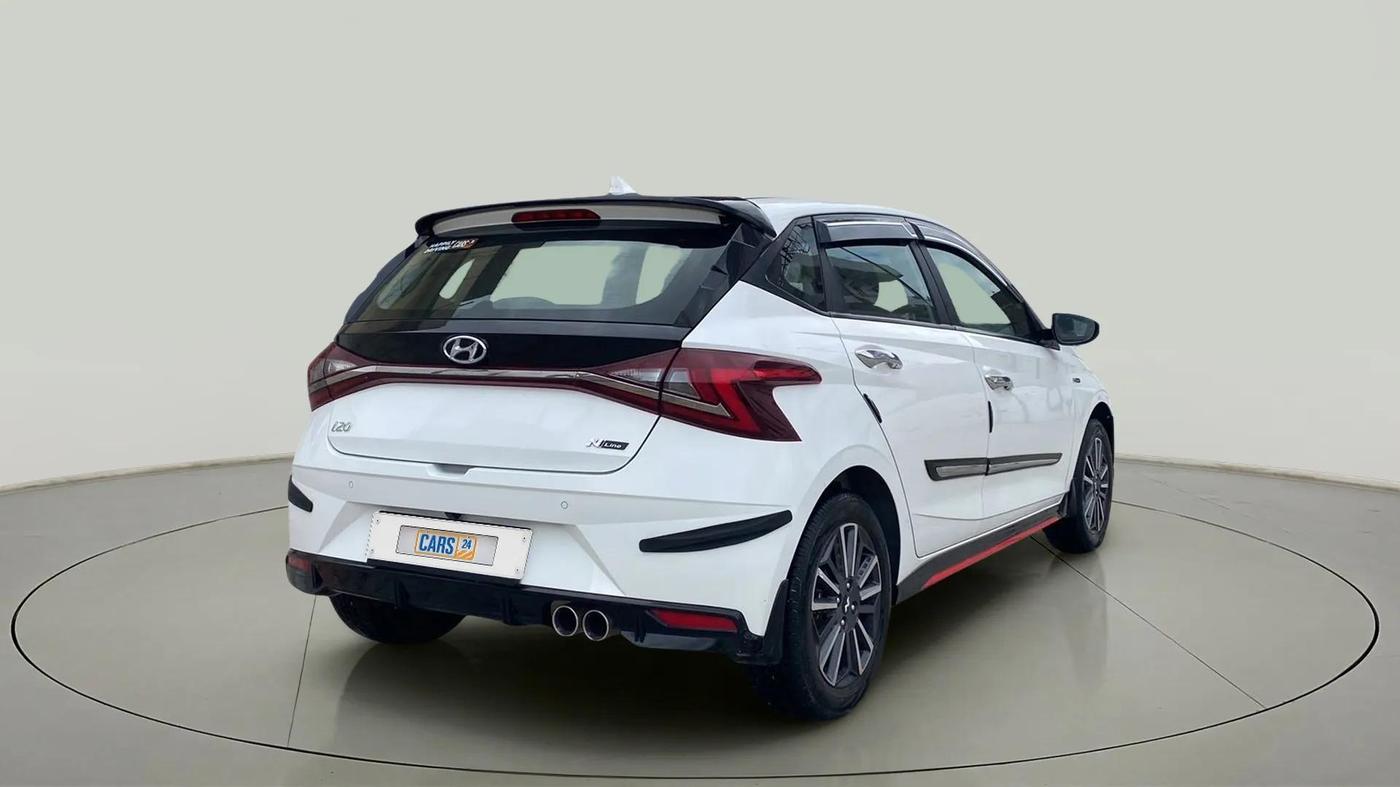 2022 Hyundai NEW I20 N LINE N6 1.0 TURBO GDI IMT, Petrol, Manual, 8,824 km, Right Back Diagonal