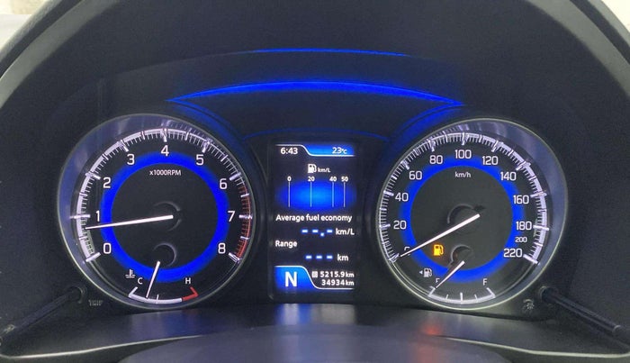 2017 Maruti Baleno ZETA CVT PETROL 1.2, Petrol, Automatic, 34,860 km, Odometer Image