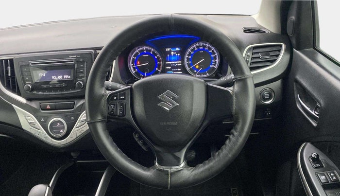 2017 Maruti Baleno ZETA CVT PETROL 1.2, Petrol, Automatic, 34,860 km, Steering Wheel Close Up