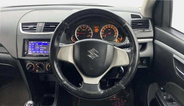 2014 Maruti Swift VXI, Petrol, Manual, 73,094 km, Steering Wheel Close Up