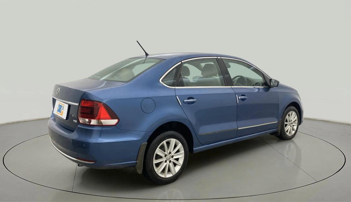 2016 Volkswagen Vento 1.2 TSI HIGHLINE PLUS AT, Petrol, Automatic, 74,809 km, Right Back Diagonal