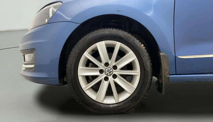 2016 Volkswagen Vento 1.2 TSI HIGHLINE PLUS AT, Petrol, Automatic, 74,809 km, Left Front Wheel