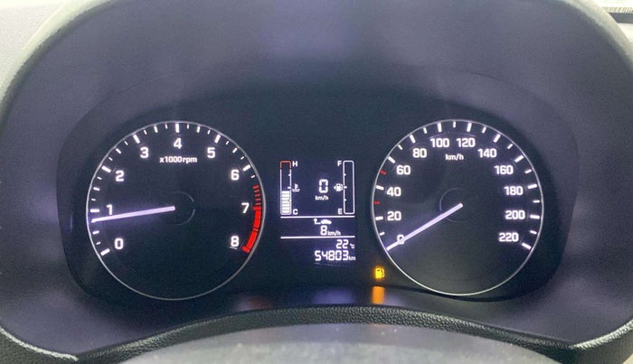 2017 Hyundai Creta SX PLUS 1.6 PETROL, Petrol, Manual, 54,828 km, Odometer Image